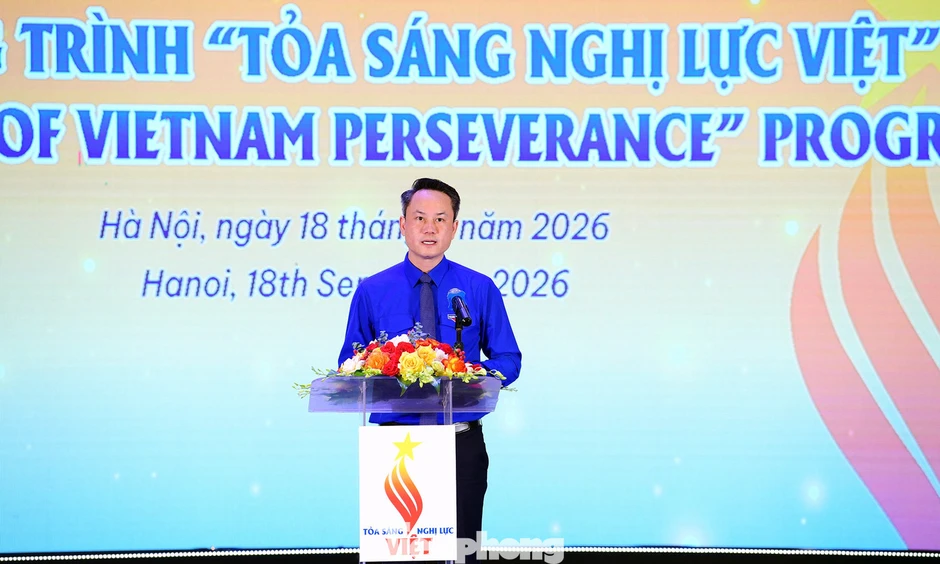 Vinh danh 26 gương thanh niên 'Tỏa sáng Nghị lực Việt' năm 2026 Vinh danh 26 gương thanh niên 'Tỏa sáng Nghị lực Việt' năm 2026