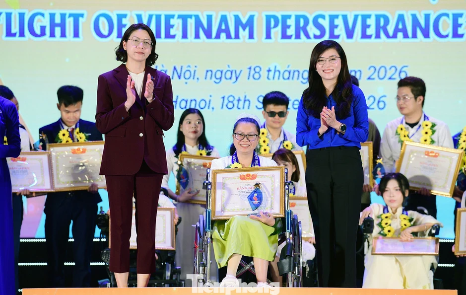 Vinh danh 26 gương thanh niên 'Tỏa sáng Nghị lực Việt' năm 2026 Vinh danh 26 gương thanh niên 'Tỏa sáng Nghị lực Việt' năm 2026