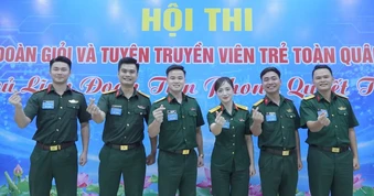 Vinh danh 6 thủ lĩnh Đoàn xuất sắc nhất hội thi toàn quân