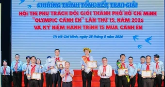 Vinh danh, khen thưởng các thầy cô phụ trách Đội giỏi ở TPHCM