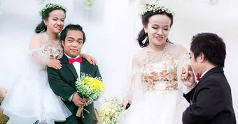 Yêu chàng trai 1m30, cô gái Gia Lai giấu gia đình làm đám cưới