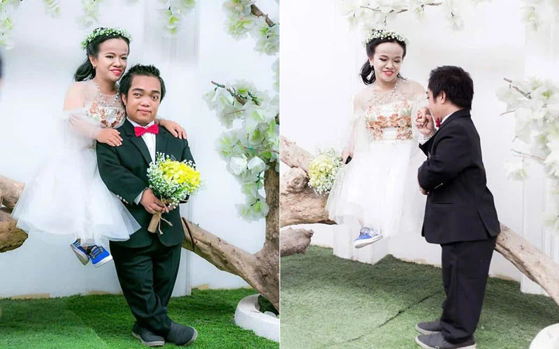 Yêu chàng trai 1m30, cô gái Gia Lai giấu gia đình làm đám cưới Yêu chàng trai 1m30, cô gái Gia Lai giấu gia đình làm đám cưới