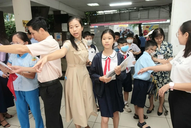 5 trường ở TP.HCM dự kiến tổ chức khảo sát vào lớp 6 5 trường ở TP.HCM dự kiến tổ chức khảo sát vào lớp 6