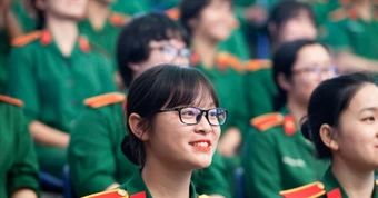 7 trường quân đội tuyển bổ sung hệ quân sự, nhận hồ sơ từ 21,8 điểm