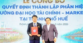 Chính thức ra mắt Phân hiệu Trường ĐH Tài chính-Marketing tại Huế