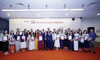 Đại học RMIT đẩy mạnh đầu tư nghiên cứu với 65 học bổng tiến sĩ