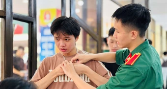 Gần 23.000 thí sinh tranh suất vào các trường quân đội