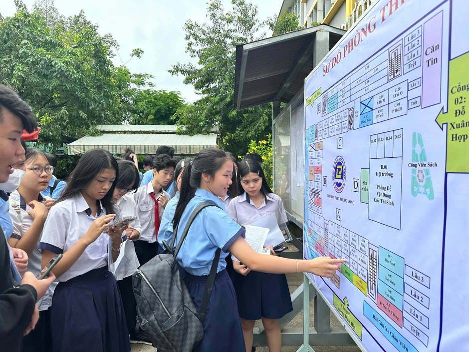 Giữ tinh thần lạc quan, sĩ tử sẵn sàng vượt vũ môn Giữ tinh thần lạc quan, sĩ tử sẵn sàng vượt vũ môn