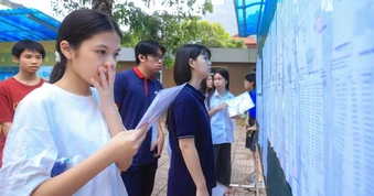 Hai thí sinh thi lớp 10 ở Hà Nội đến nhầm điểm thi