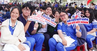 Hàng nghìn học sinh Đà Nẵng tìm 'lời giải cho tương lai'