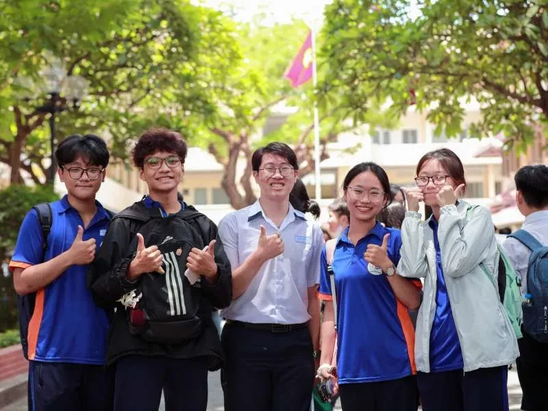 Học sinh đặt quyết tâm cao vào các kỳ thi Đánh giá năng lực