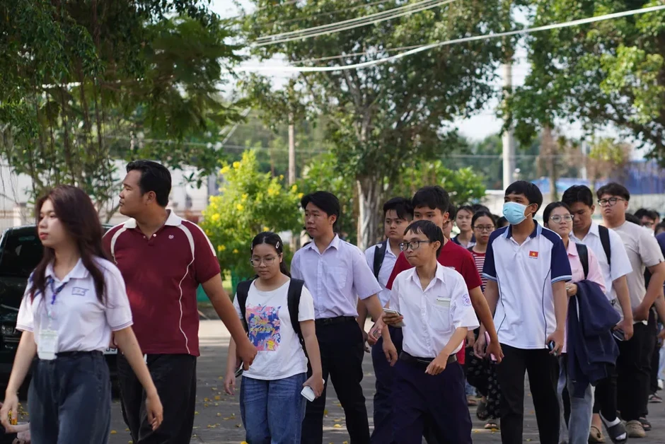 Học sinh đặt quyết tâm cao vào các kỳ thi Đánh giá năng lực