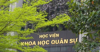 Học viện Khoa học Quân sự lấy điểm chuẩn năm 2026 lên tới 29,76