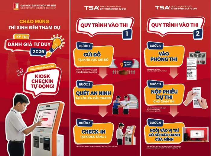 Hơn 22.000 thí sinh đăng ký dự thi đánh giá tư duy đợt 3 Hơn 22.000 thí sinh đăng ký dự thi đánh giá tư duy đợt 3