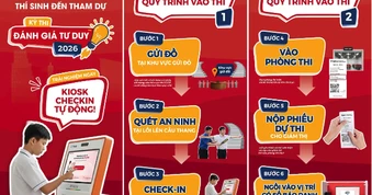 Hơn 22.000 thí sinh đăng ký dự thi đánh giá tư duy đợt 3