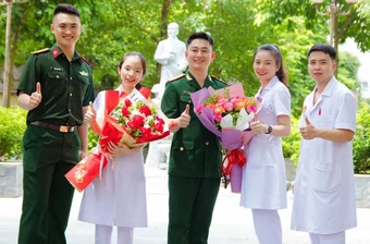 Loạt thí sinh đạt điểm tuyệt đối 30/30 vào Học viện Quân y