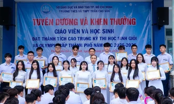 Lý do phụ huynh, học sinh lựa chọn Trường THCS - THPT Trần Cao Vân