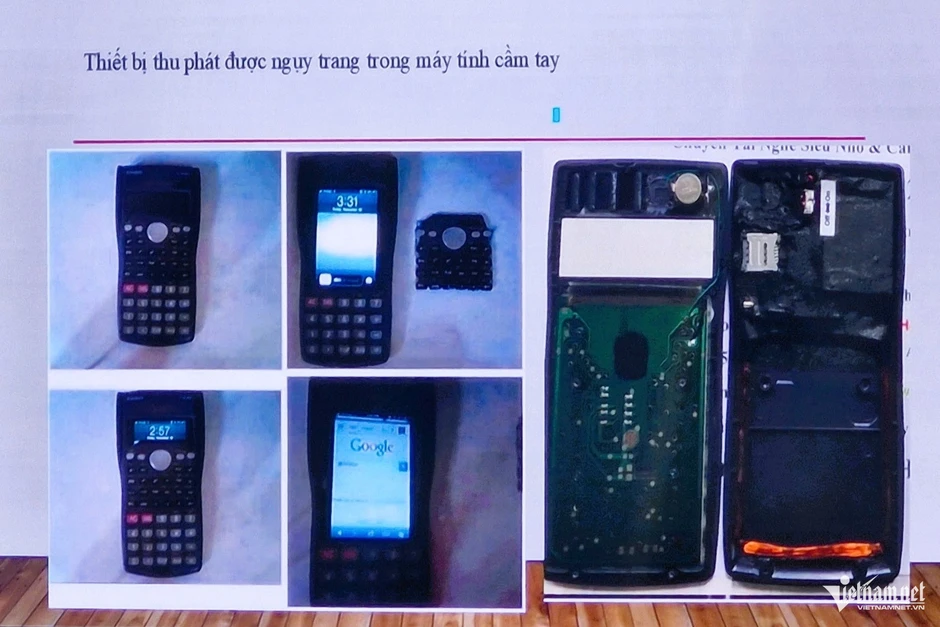 Những dấu hiệu nhận biết thí sinh gian lận bằng công nghệ cao Những dấu hiệu nhận biết thí sinh gian lận bằng công nghệ cao