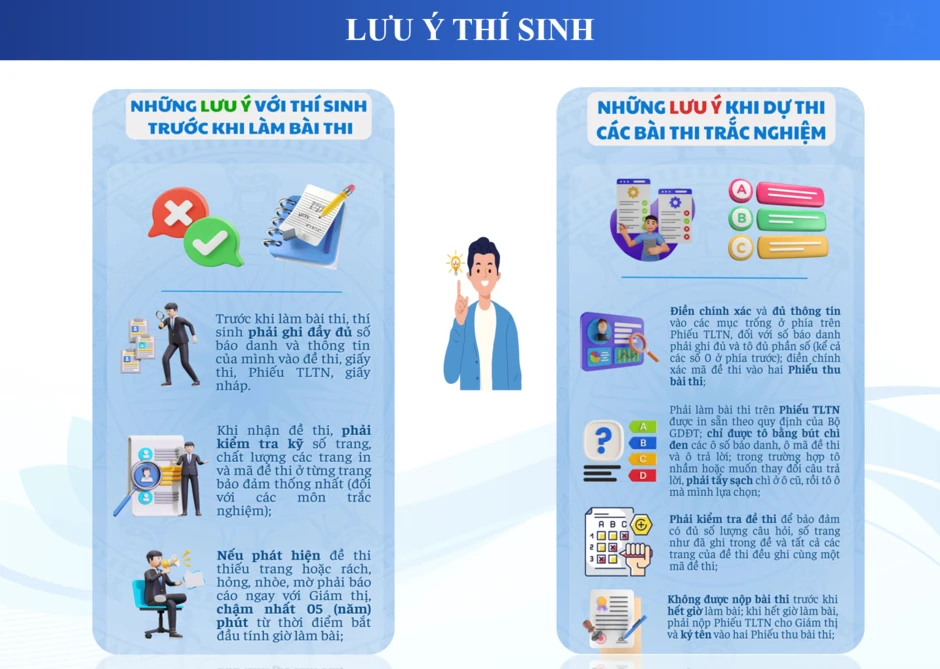 Những vật dụng được mang vào phòng thi lớp 10 năm 2026 Những vật dụng được mang vào phòng thi lớp 10 năm 2026