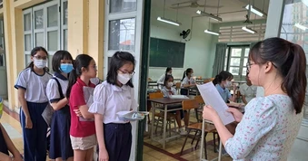 Sở GD-ĐT TPHCM thông tin về các trường thực hiện tuyển sinh lớp 6 bằng bài khảo sát