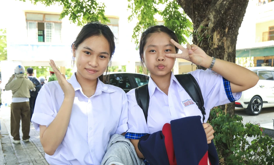 Thí sinh lớp 10 Quảng Ngãi tự tin với đề môn văn nói về 'niềm tin'