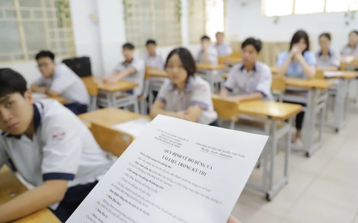 Tỉ lệ chọi vào lớp 10 ở TP.HCM: Nhiều trường 1 'chọi' 2,5 Tỉ lệ chọi vào lớp 10 ở TP.HCM: Nhiều trường 1 'chọi' 2,5