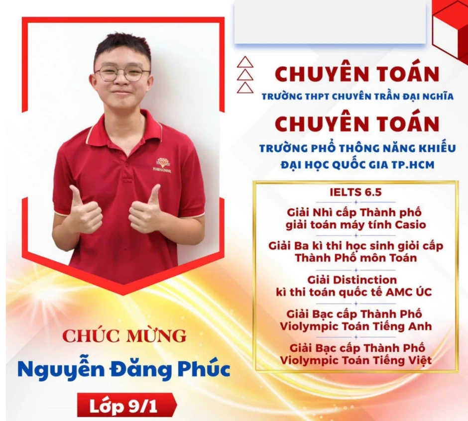 Top thí sinh điểm cao nhất thi lớp 10 TPHCM 2026: Đạt sát nút 30 điểm Top thí sinh điểm cao nhất thi lớp 10 TPHCM 2026: Đạt sát nút 30 điểm