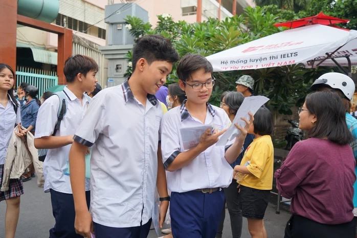 TPHCM: Trường Phổ thông Năng khiếu công bố tỉ lệ dự thi lớp 10 TPHCM: Trường Phổ thông Năng khiếu công bố tỉ lệ dự thi lớp 10
