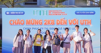 UTH lần đầu trở thành điểm thi đánh giá năng lực