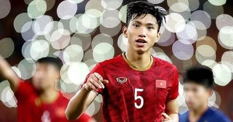 Báo Indonesia khen ngợi siêu phẩm của Đoàn Văn Hậu ở V-League