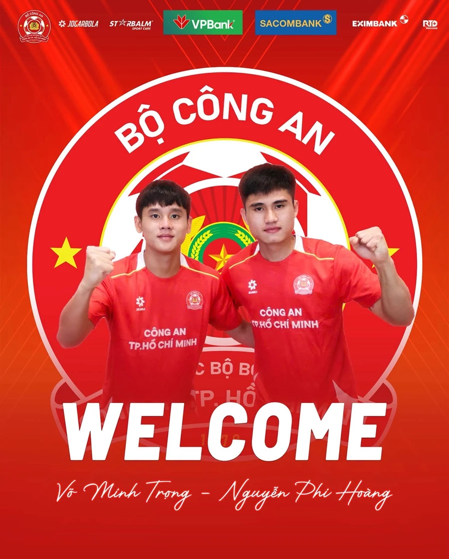 CA TPHCM đón cựu sao Real và bộ đôi U23 Việt Nam