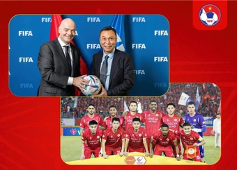 Chủ tịch FIFA gửi thư tán dương chức vô địch V-League của CAHN