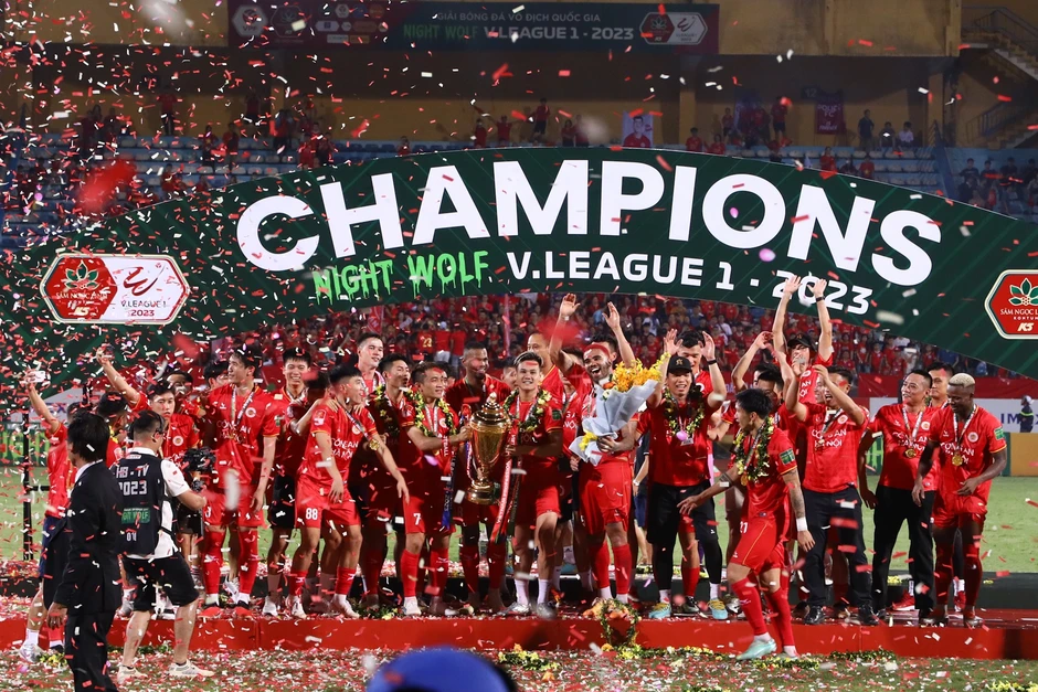 Công an Hà Nội vô địch V.League 2025/26: Galacticos 2.0 lên ngôi vương Công an Hà Nội vô địch V.League 2025/26: Galacticos 2.0 lên ngôi vương
