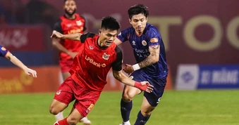 Đình Bắc phung phí cơ hội, CLB Công an Hà Nội vẫn thắng Ninh Bình
