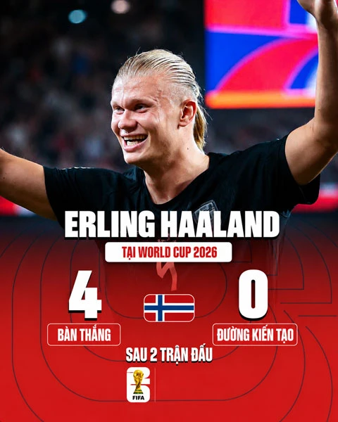 Erling Haaland đã đến World Cup, và thế giới đang phải chú ý Erling Haaland đã đến World Cup, và thế giới đang phải chú ý