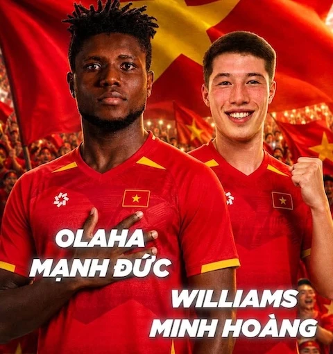 Hai cầu thủ Olaha và Lee Williams đã có quốc tịch Việt Nam! Hai cầu thủ Olaha và Lee Williams đã có quốc tịch Việt Nam!