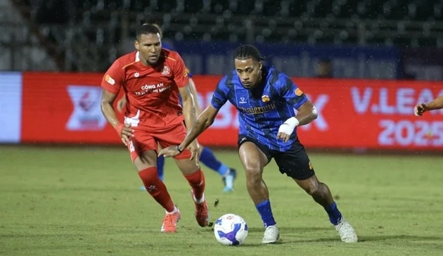 Hàng thủ Công an TP.HCM tan nát vì mắt xích triệu đô Matheus Felipe