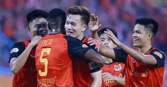 Hoàng Đức ghi bàn, CLB Ninh Bình chiếm vị trí thứ ba của Hà Nội FC