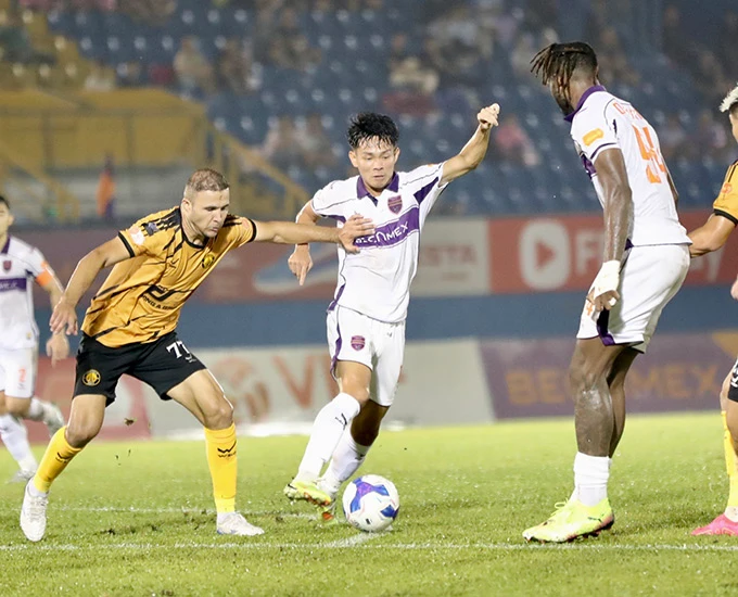 Kết quả Becamex TP.HCM 1-1 Thanh Hoá: Tiến gần vé trụ hạng Kết quả Becamex TP.HCM 1-1 Thanh Hoá: Tiến gần vé trụ hạng
