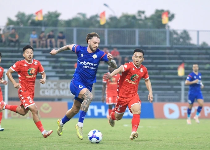 Kết quả PVF-CAND 3-1 Hải Phòng: Giành 3 điểm, PVF-CAND mở ra lợi thế ở cuộc đua trụ hạng Kết quả PVF-CAND 3-1 Hải Phòng: Giành 3 điểm, PVF-CAND mở ra lợi thế ở cuộc đua trụ hạng