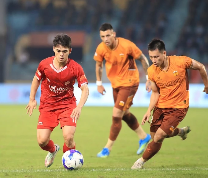 Kết quả Thể Công Viettel 1–0 HAGL: Thắng sít sao, Thể Công Viettel vẫn nhì bảng Kết quả Thể Công Viettel 1–0 HAGL: Thắng sít sao, Thể Công Viettel vẫn nhì bảng