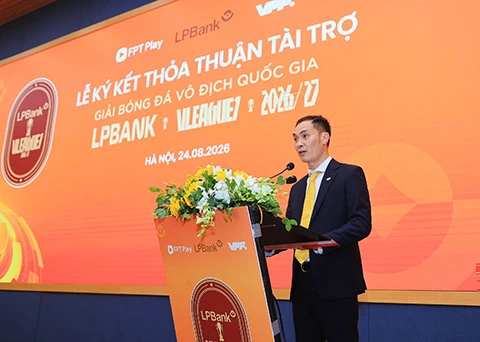LPBank tài trợ V.League mùa thứ ba liên tiếp LPBank tài trợ V.League mùa thứ ba liên tiếp