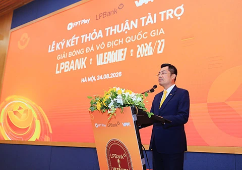 LPBank tài trợ V.League mùa thứ ba liên tiếp LPBank tài trợ V.League mùa thứ ba liên tiếp