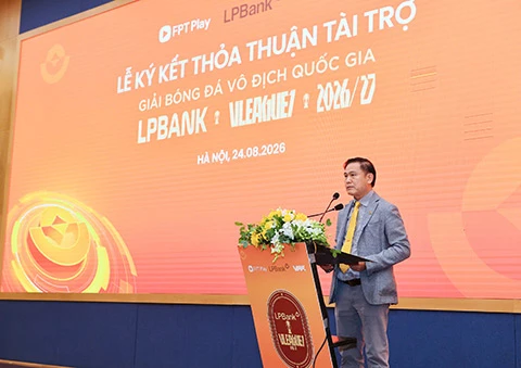 LPBank tài trợ V.League mùa thứ ba liên tiếp LPBank tài trợ V.League mùa thứ ba liên tiếp