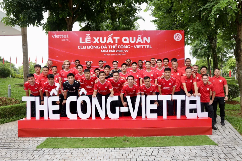 Thể Công Viettel ra mắt 11 tân binh, cạnh tranh chức vô địch V-League Thể Công Viettel ra mắt 11 tân binh, cạnh tranh chức vô địch V-League