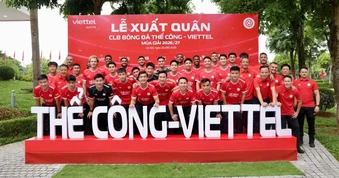 Thể Công Viettel ra mắt 11 tân binh, cạnh tranh chức vô địch V-League
