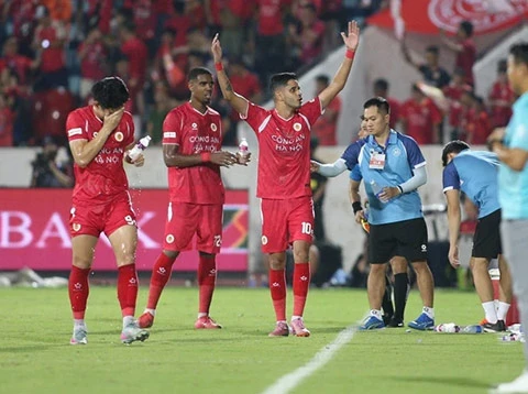 Tường thuật Công an Hà Nội 5-0 Công an TP.HCM