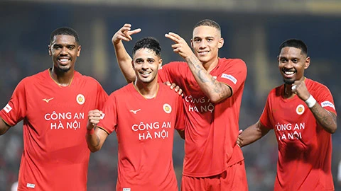 Tường thuật Công an Hà Nội 5-0 Công an TP.HCM