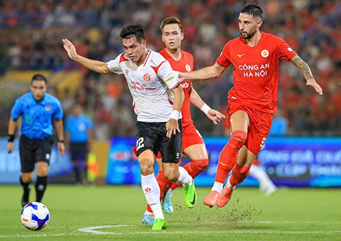 Tường thuật Công an Hà Nội 5-0 Công an TP.HCM