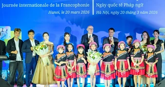 [Ảnh] Ngày hội của những người nói và yêu tiếng Pháp